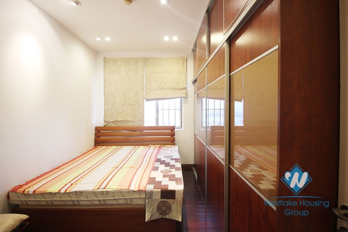 Apartment with 02 bedrooms and balcony for rent in Ciputra, Tay Ho.
